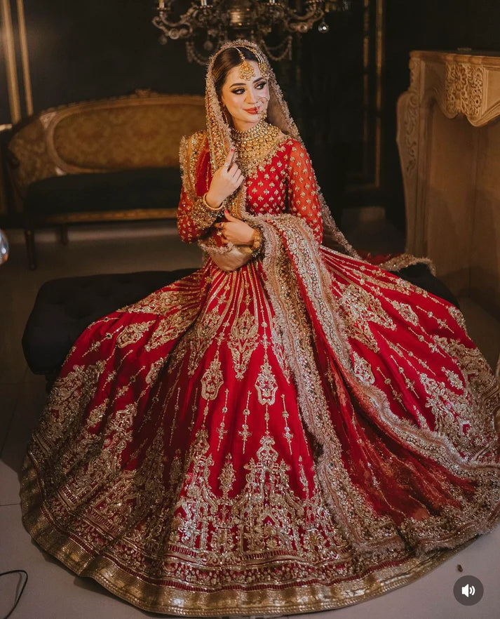 Shama - Luxury Bridal Lehenga