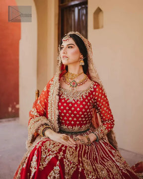 Shama - Luxury Bridal Lehenga