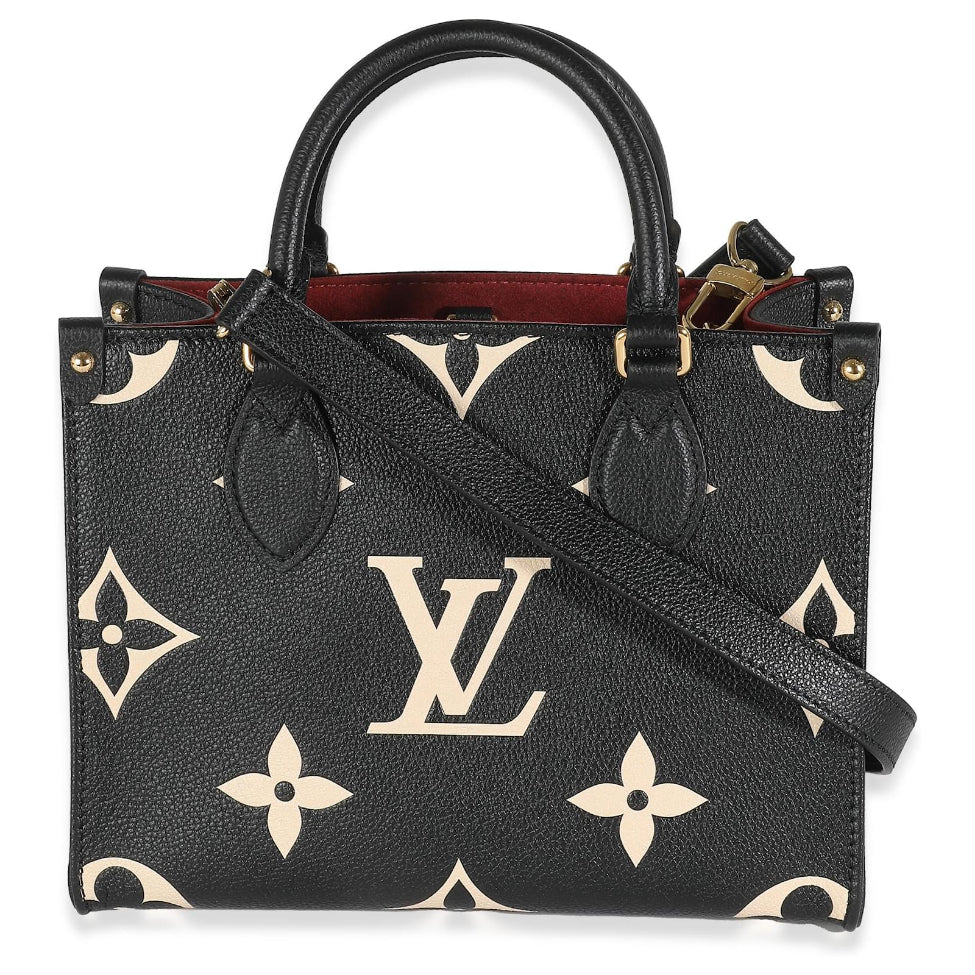 Louis Vuitton Beige Black