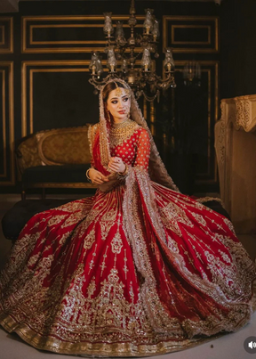 Shama - Luxury Bridal Lehenga