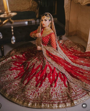 Shama - Luxury Bridal Lehenga