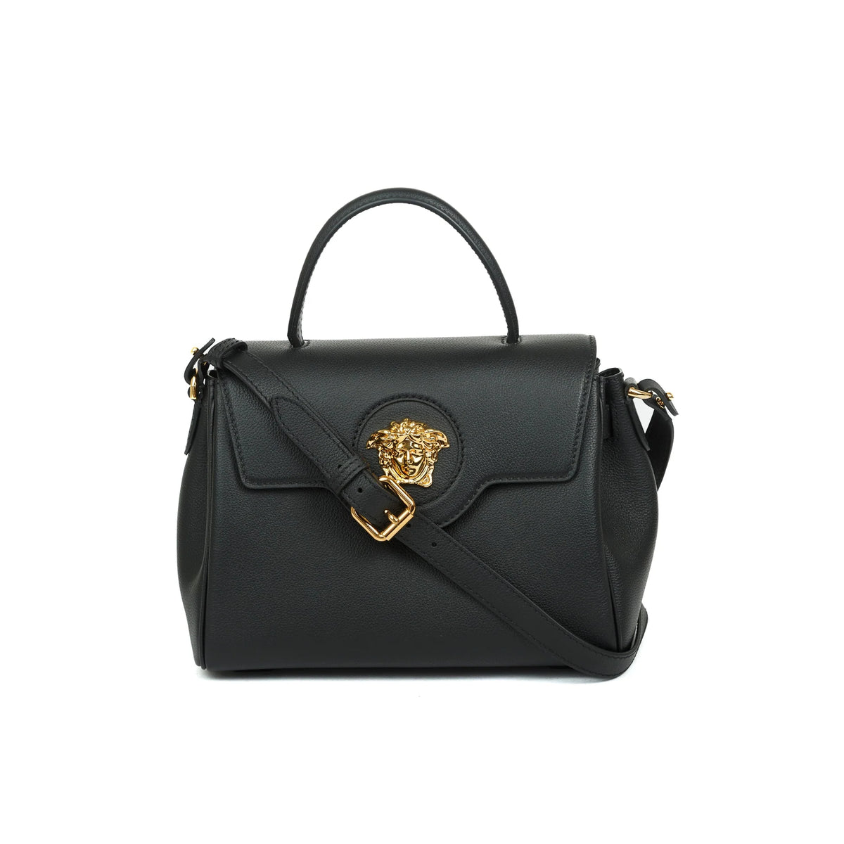 Versace La Medusa Small leather tote bag